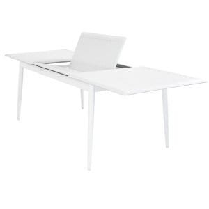 MATTHEW – set tavolo da giardino con sedie in alluminio cm 160/240x90x76 h