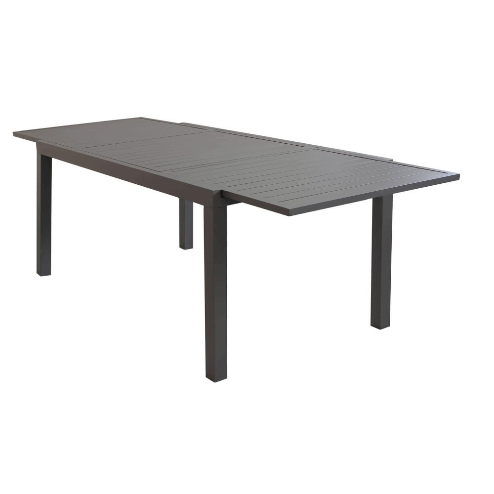 DAVID – set tavolo da giardino con sedie allungabile 160/240×90