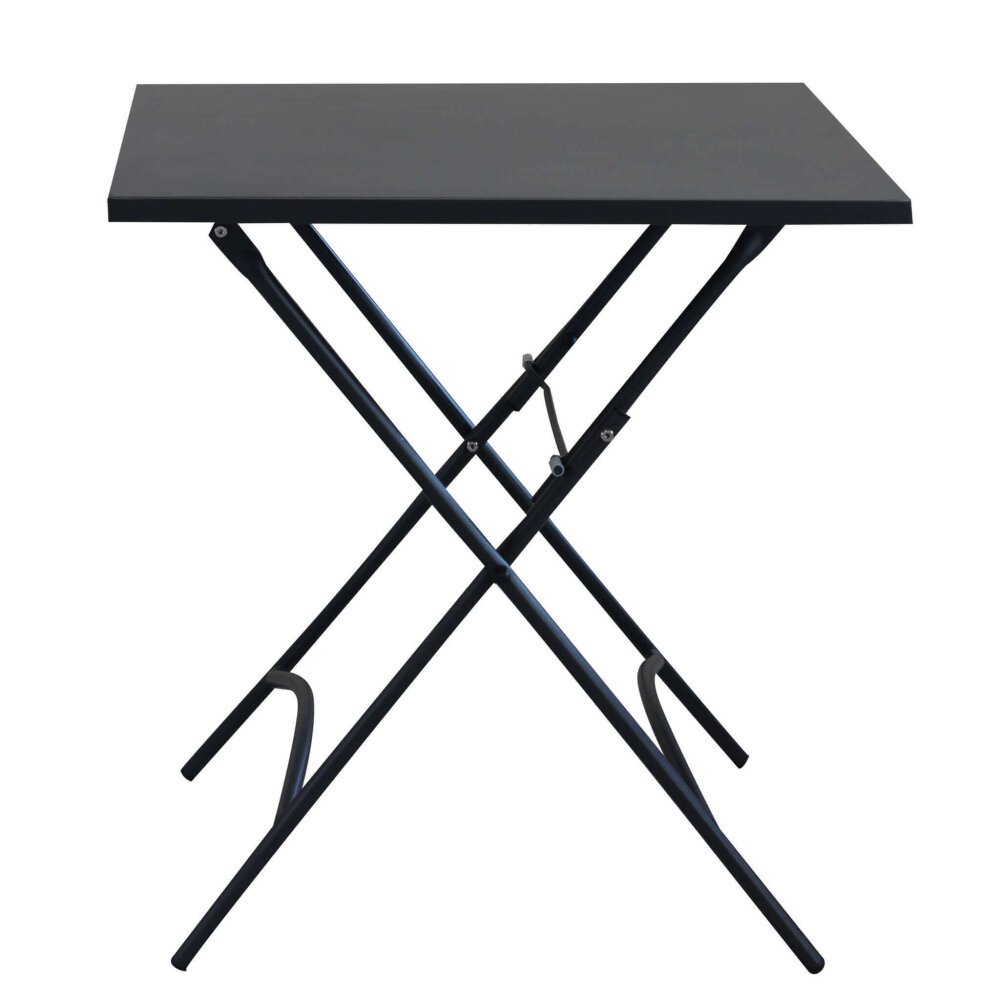 LUCKY – set tavolo da giardino con sedie pieghevole salvaspazio 70×70