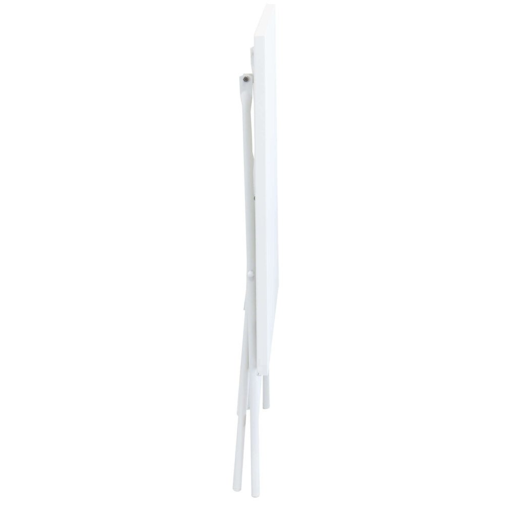 LUCKY – set tavolo da giardino con sedie pieghevole salvaspazio 110×70