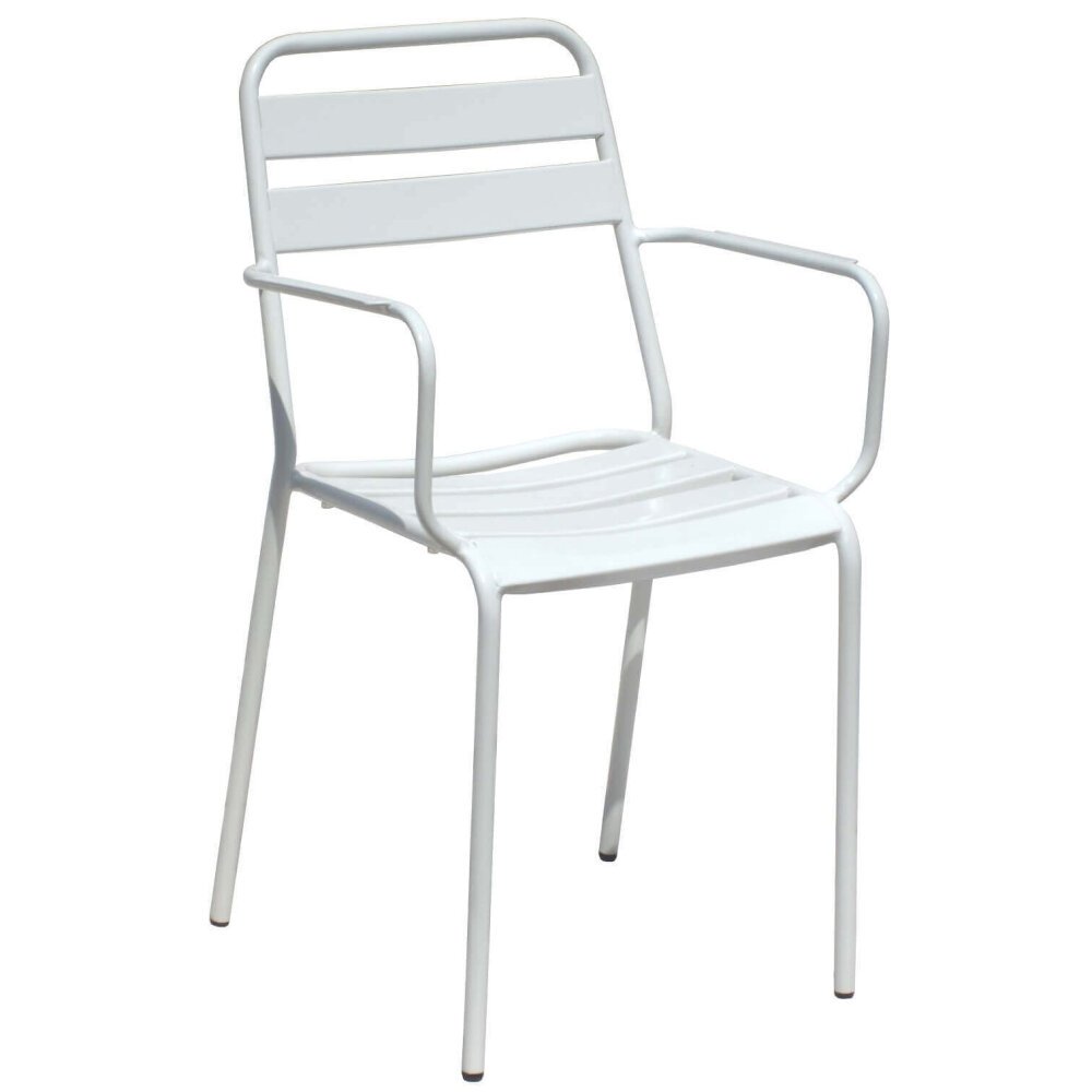 LUCKY – set tavolo da giardino con sedie pieghevole salvaspazio 110×70