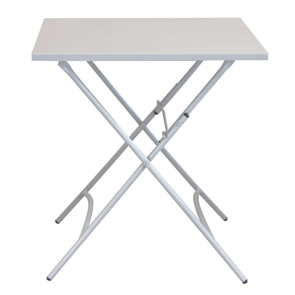 LUCKY – set tavolo da giardino con sedie pieghevole salvaspazio 70×70