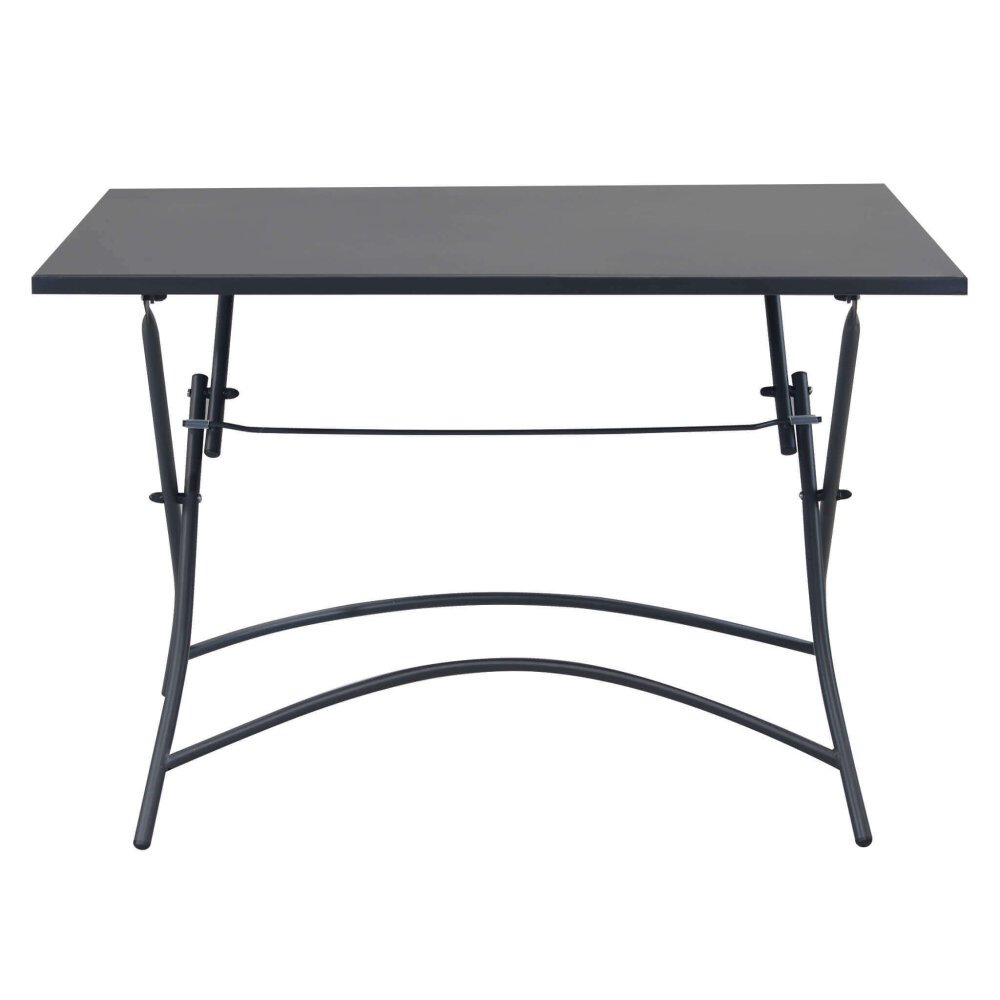 LUCKY – set tavolo da giardino con sedie pieghevole salvaspazio 110×70