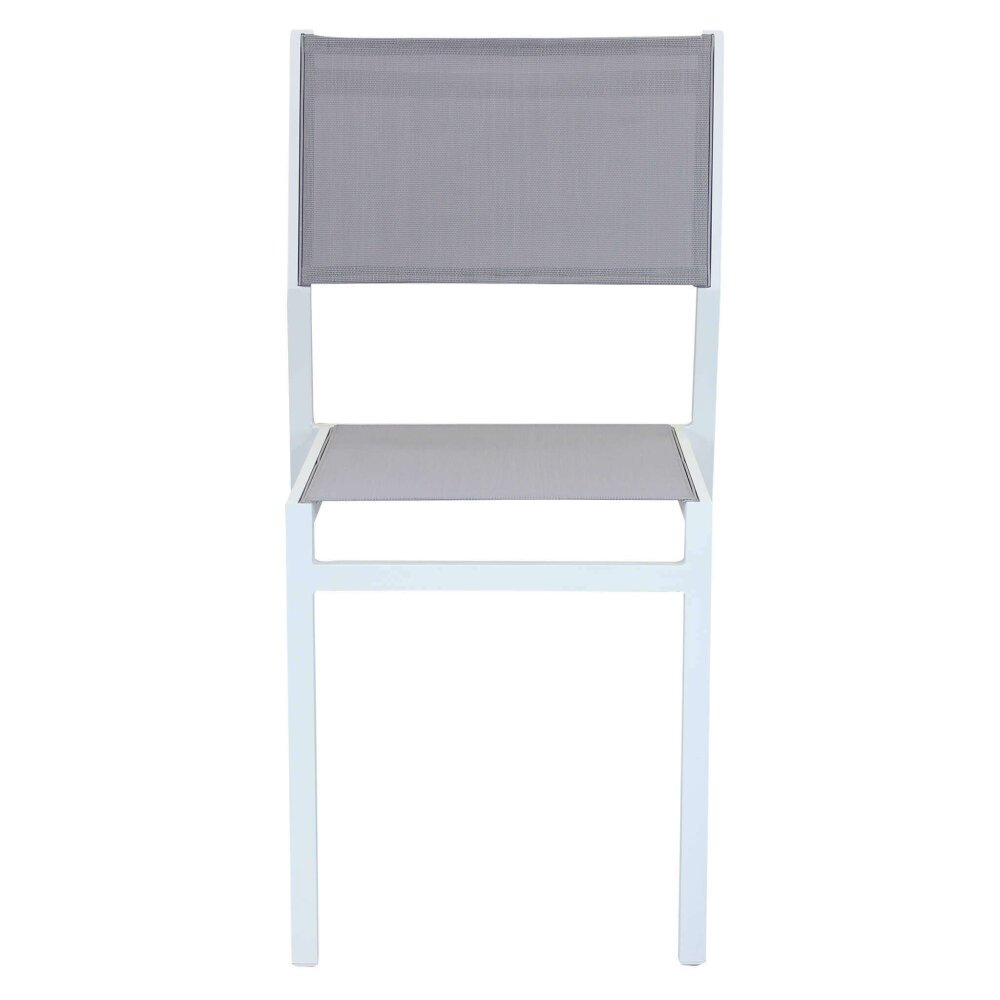 DAVID – set tavolo da giardino con sedie 200/300×100 struttura e piano in alluminio