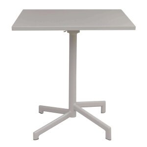 LARRY – set tavolo da giardino con sedie 70×70