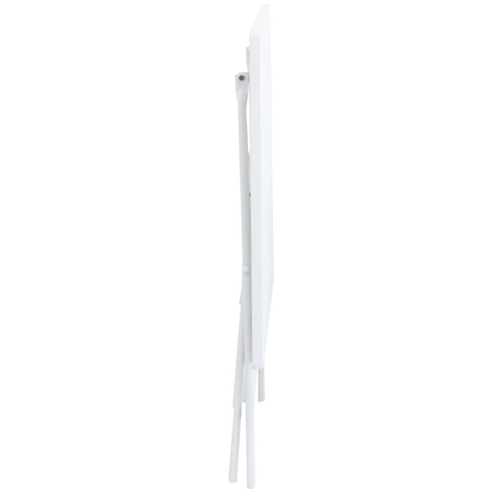 LUCKY – set tavolo da giardino con sedie pieghevole salvaspazio 70×70