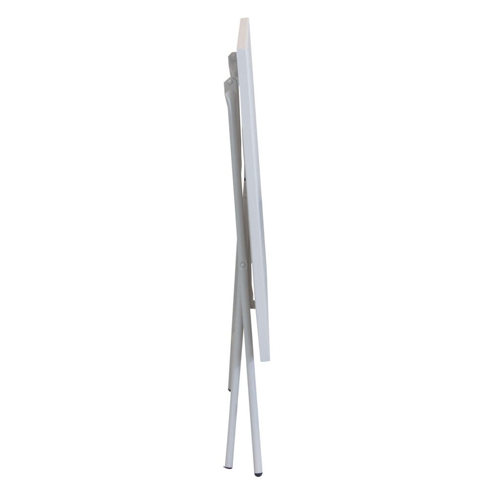 LUCKY – set tavolo da giardino con sedie pieghevole salvaspazio 110×70