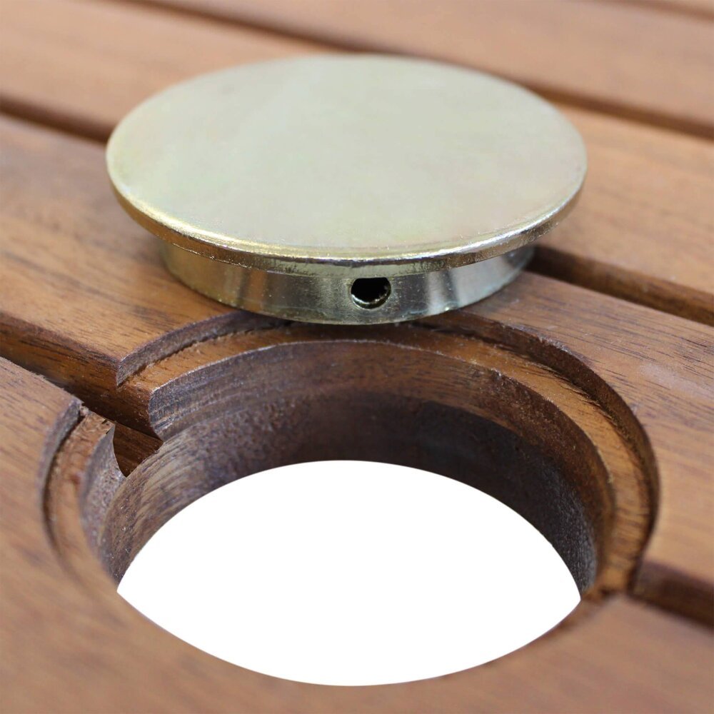 Jasper – set tavolo da giardino con sedie pieghevole salvaspazio 150×80