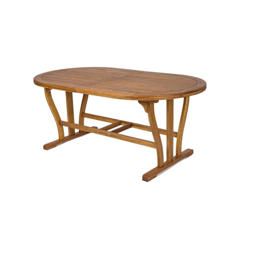 NILES – set tavolo da giardino con sedie allungabile 180/240×100