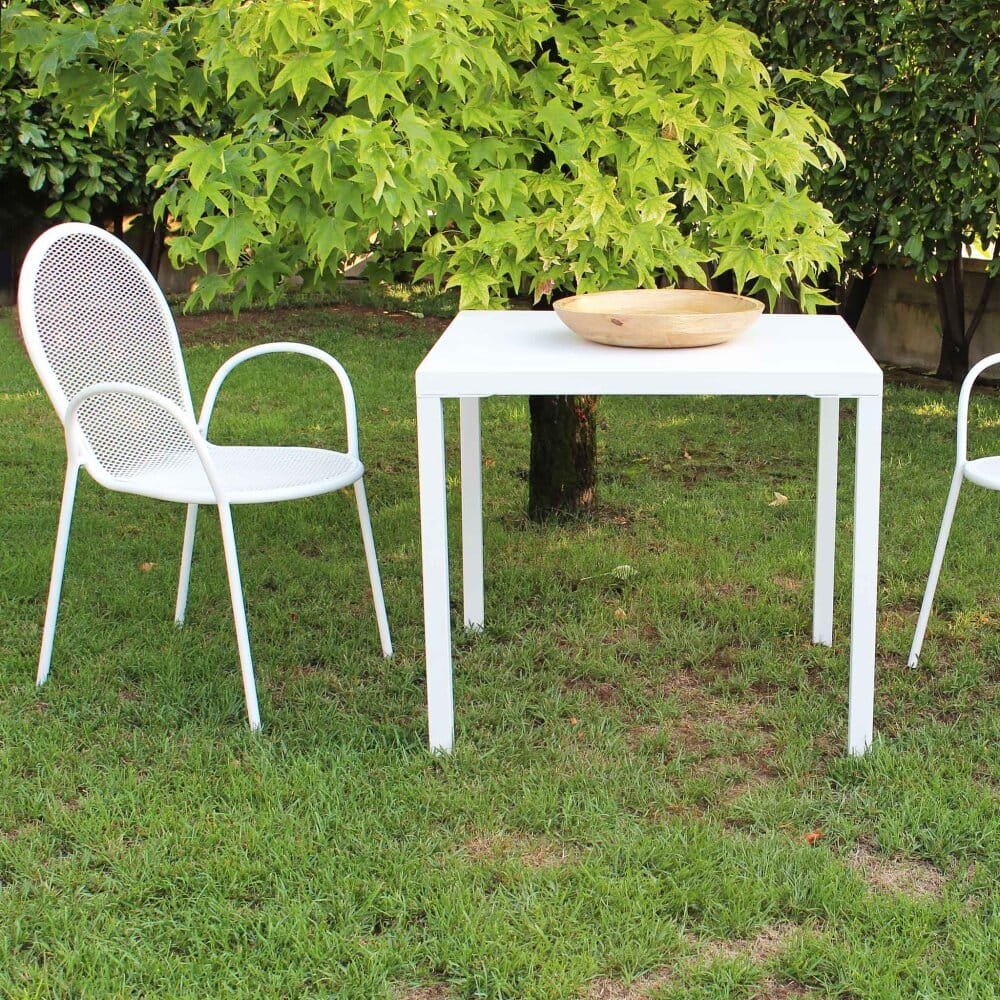 Tavolo da Giardino Quadrato cm 80×80 – CHAD