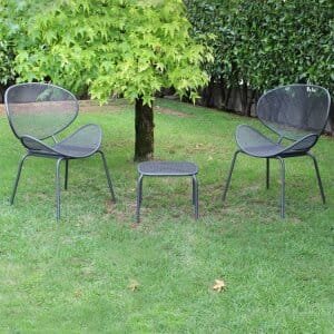 Poltrona da Giardino in Acciaio cm 64x54x85 – WALKER