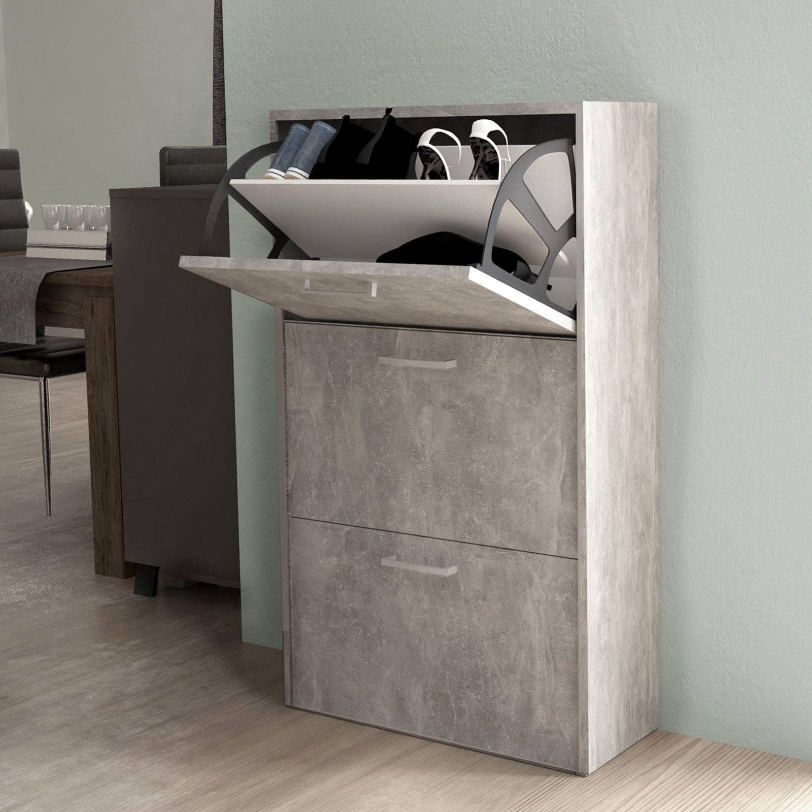 1465_MK801467_3.jpeg Scarpiera 3 ante a ribalta in Truciolare cm 59x25x105 – MELVIN