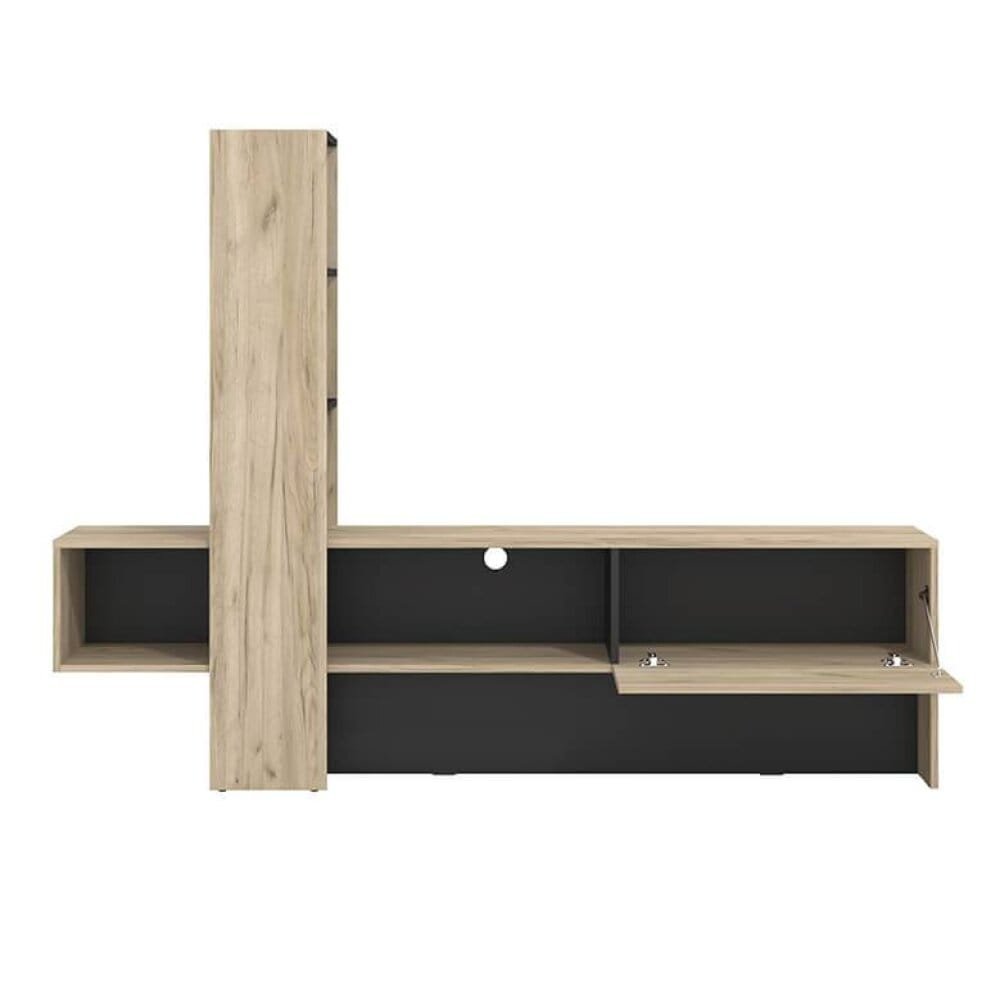 porta tv moderno con un’anta cm 185,5 x 36,5 x 138,5 h – ZENWOOD