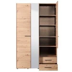 MS801217x_MS801216_6.jpeg armadio 2 ante 2 cassetti con specchio cm 127,5 x 55 x 205,5 h – CLEANLINE