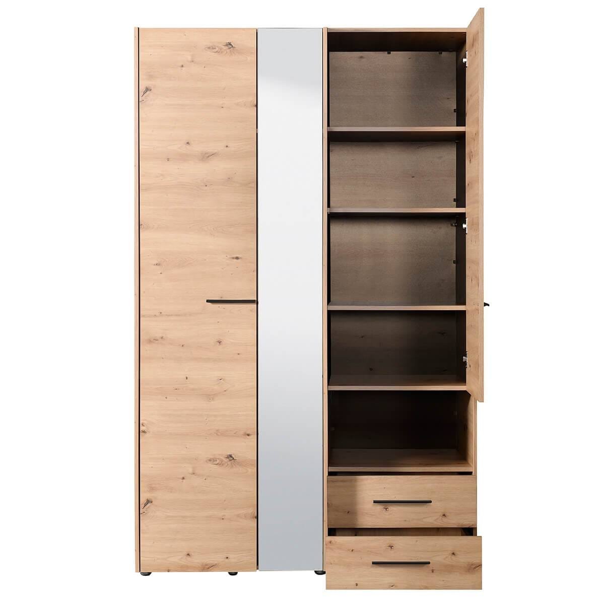 MS801217x_MS801216_6.jpeg armadio 2 ante 2 cassetti con specchio cm 127,5 x 55 x 205,5 h – CLEANLINE