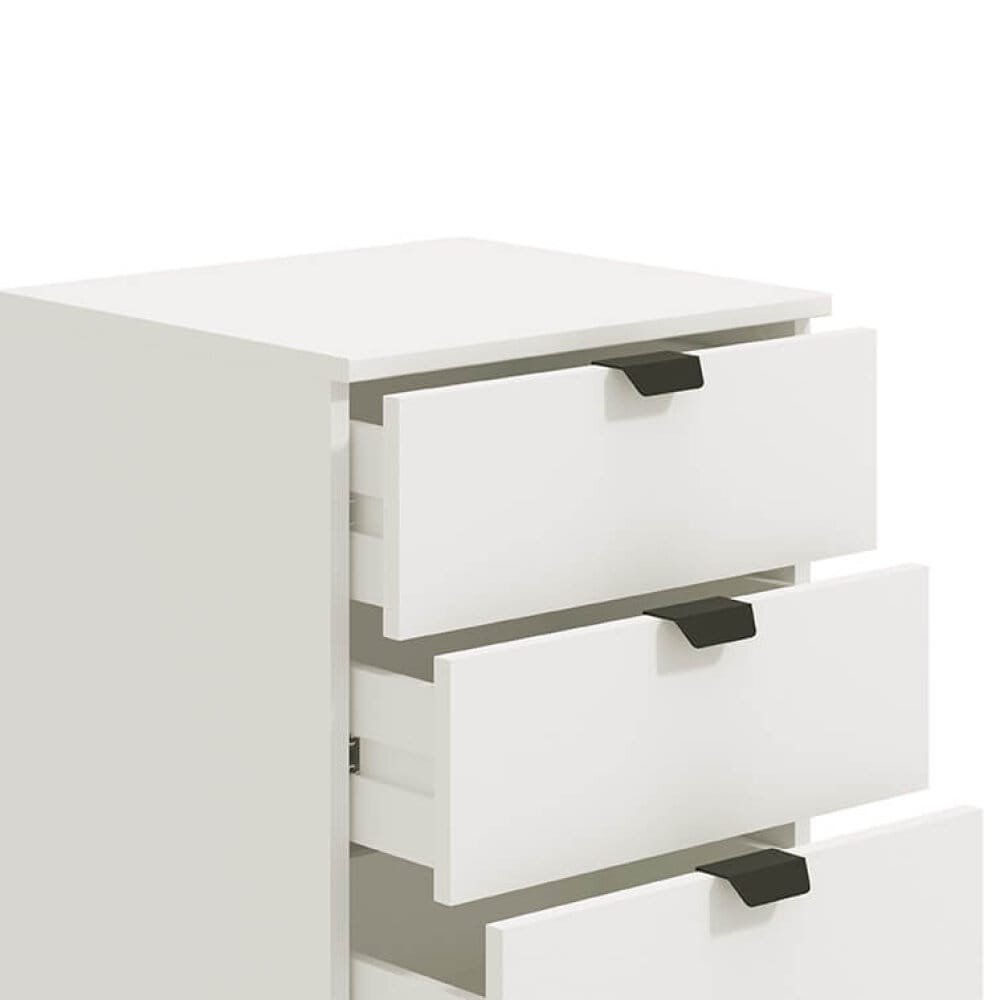 cassettiera moderna 5 cassetti cm 45 x 40 x 95 h – PLUS