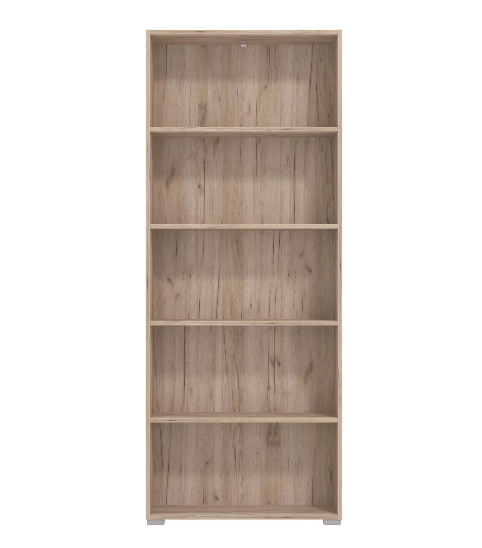libreria cinque ripiani moderno minimal in legno cm 70 x 24,5 x 176,5 h – MADDI