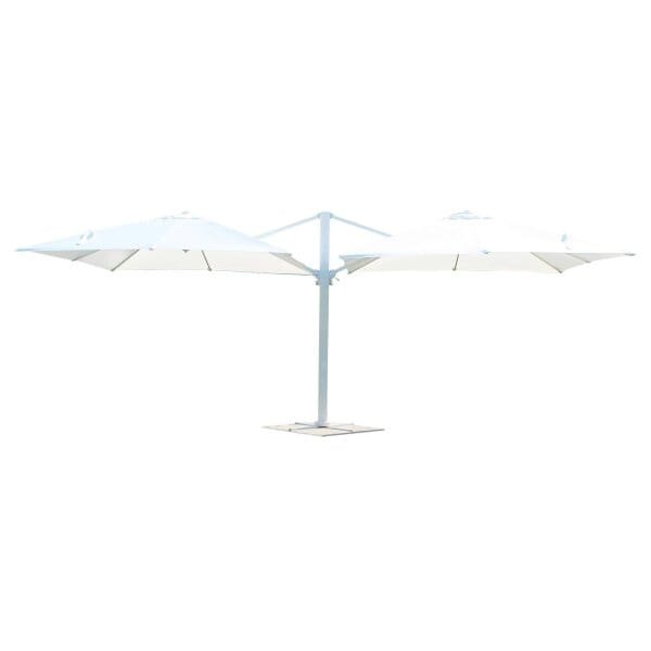 Ombrellone doppio da Giardino 3×3 in alluminio,poliestere – DUBLE