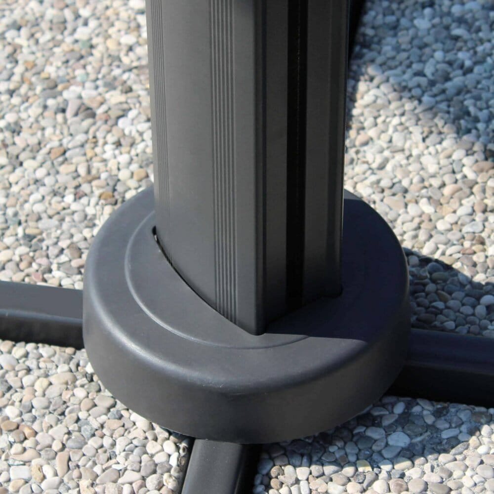 Ombrellone doppio da Giardino 3×3 in alluminio,poliestere – DUBLE