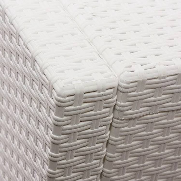 Salotto da Giardino 4 posti con Tavolino in Plastica – NEBRASKA