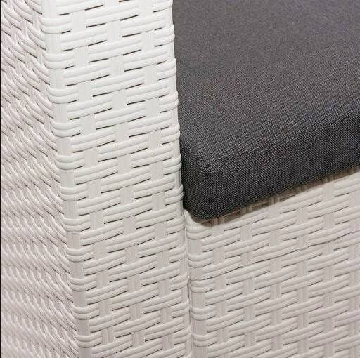 Salotto da Giardino 4 posti con Tavolino in Plastica – NEBRASKA