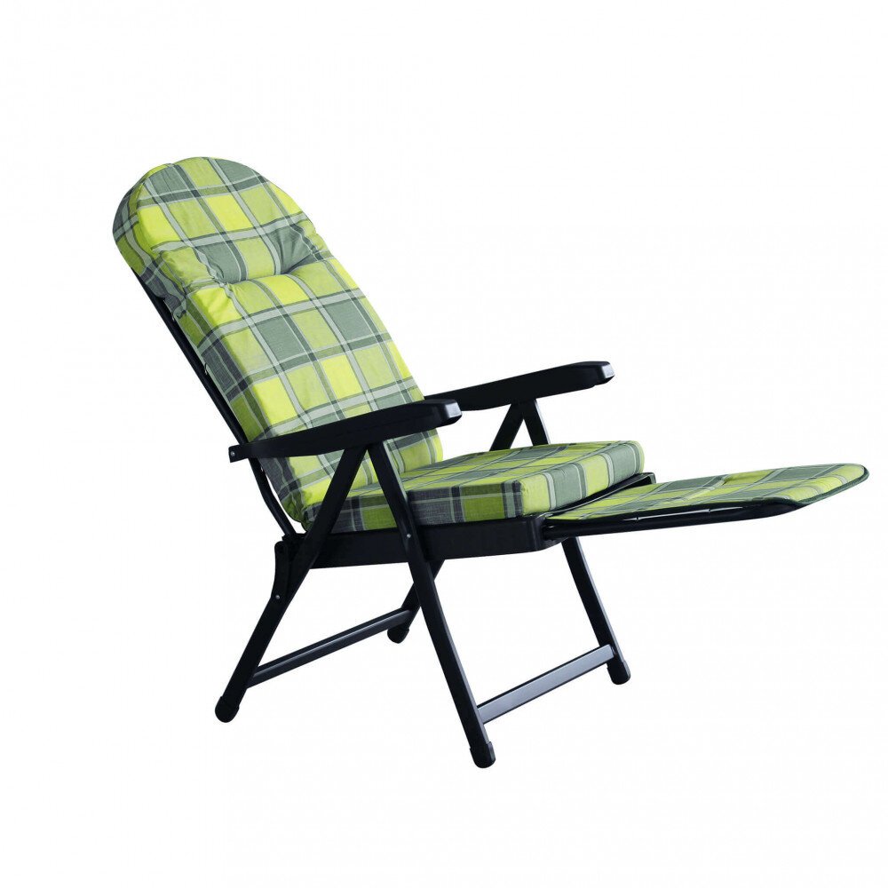 Poltrona Sdraio relax reclinabile in Tessuto cm 155x60x60 – QUENTIN