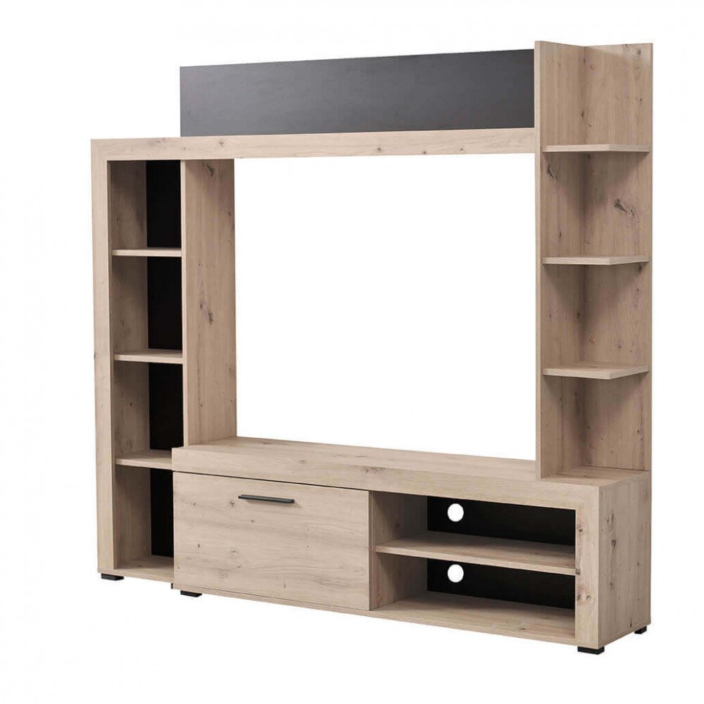 parete attrezzata moderna cm 172,5 x 33 x 157,5 h – ZENWOOD