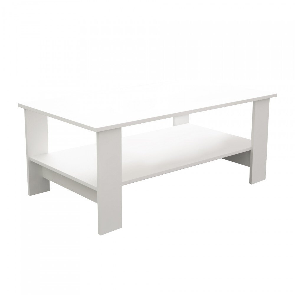 Tavolino da Salotto con ripiano Moderno in truciolare 100×40 – JONNY