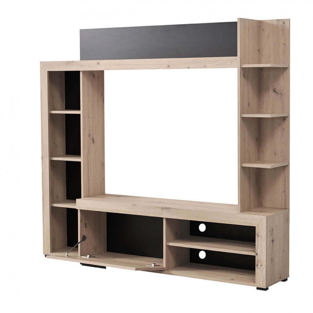 parete attrezzata moderna cm 172,5 x 33 x 157,5 h – ZENWOOD