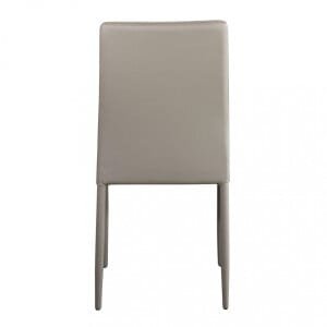 Sedia da Pranzo Moderna in Ecopelle,Acciaio cm 41x43x90 – RACHEL