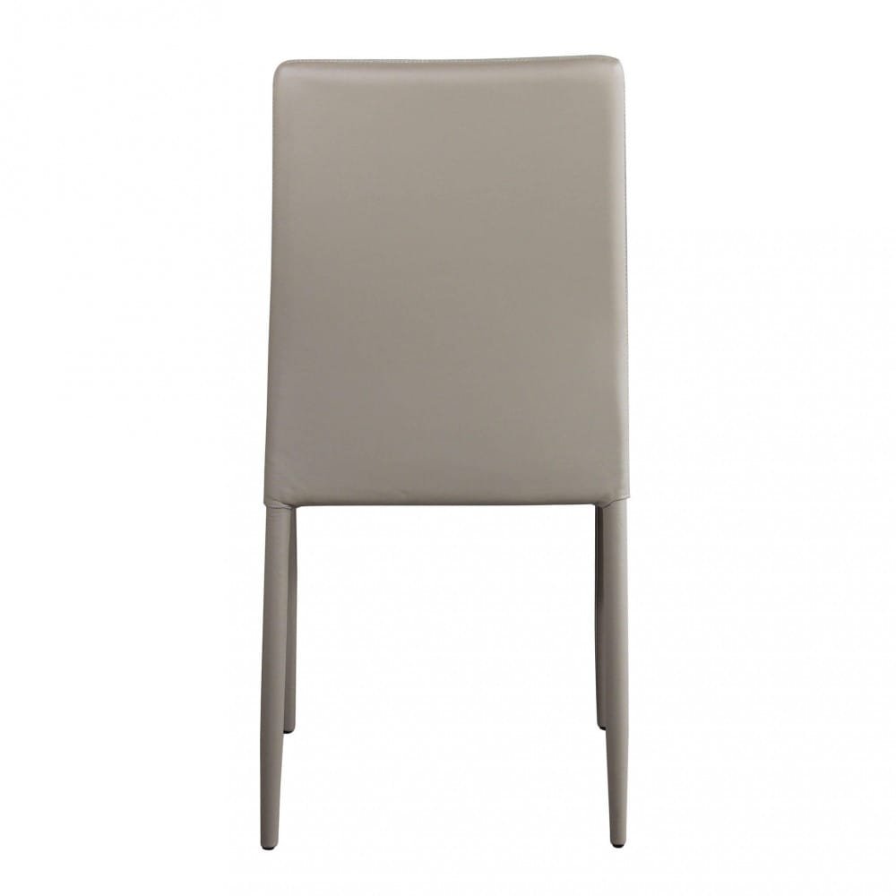 Sedia da Pranzo Moderna in Ecopelle,Acciaio cm 41x43x90 – RACHEL