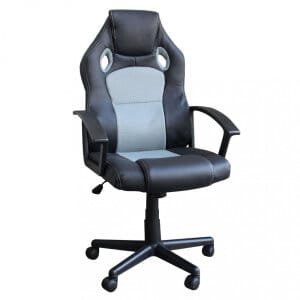 Poltrona da Gaming reclinabile in Poliuretano cm 61x65x114 – FORGE