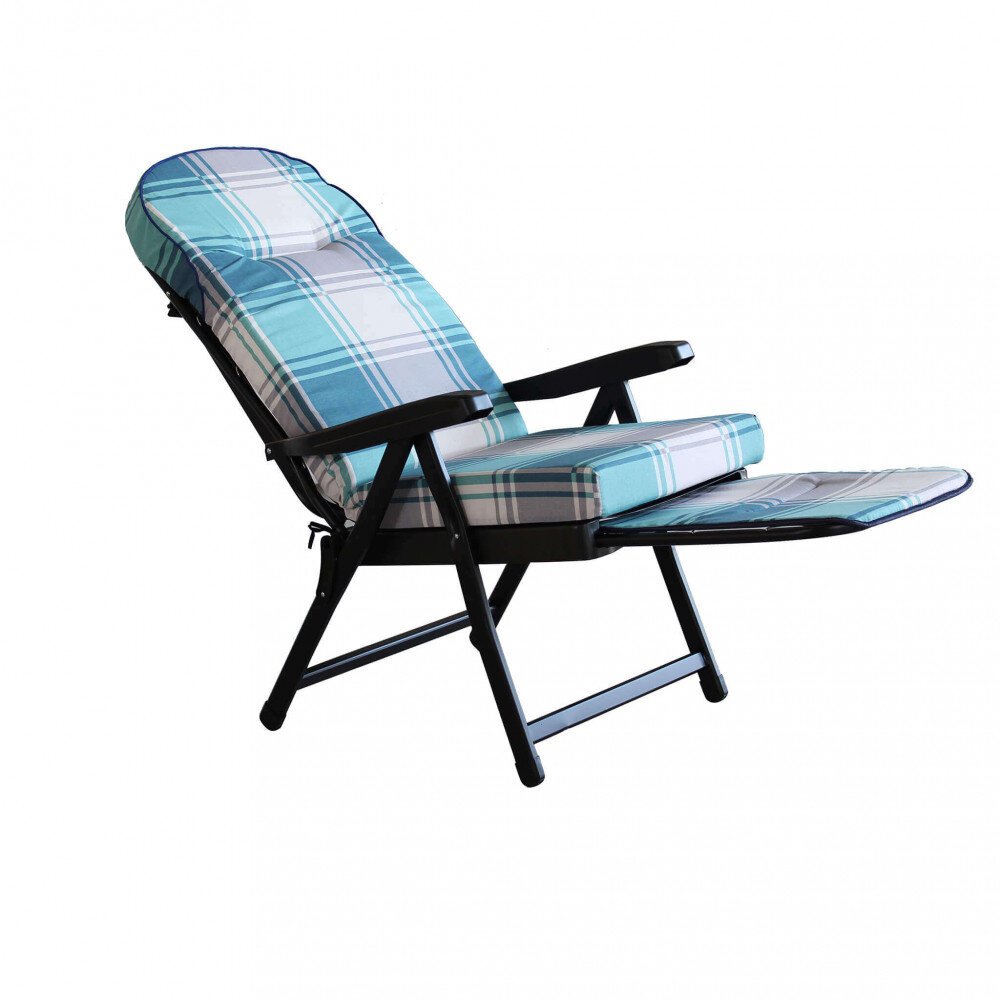 Poltrona Sdraio relax reclinabile in Tessuto cm 155x60x60 – QUENTIN