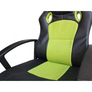 Poltrona da Gaming reclinabile in Poliuretano cm 61x65x114 – FORGE