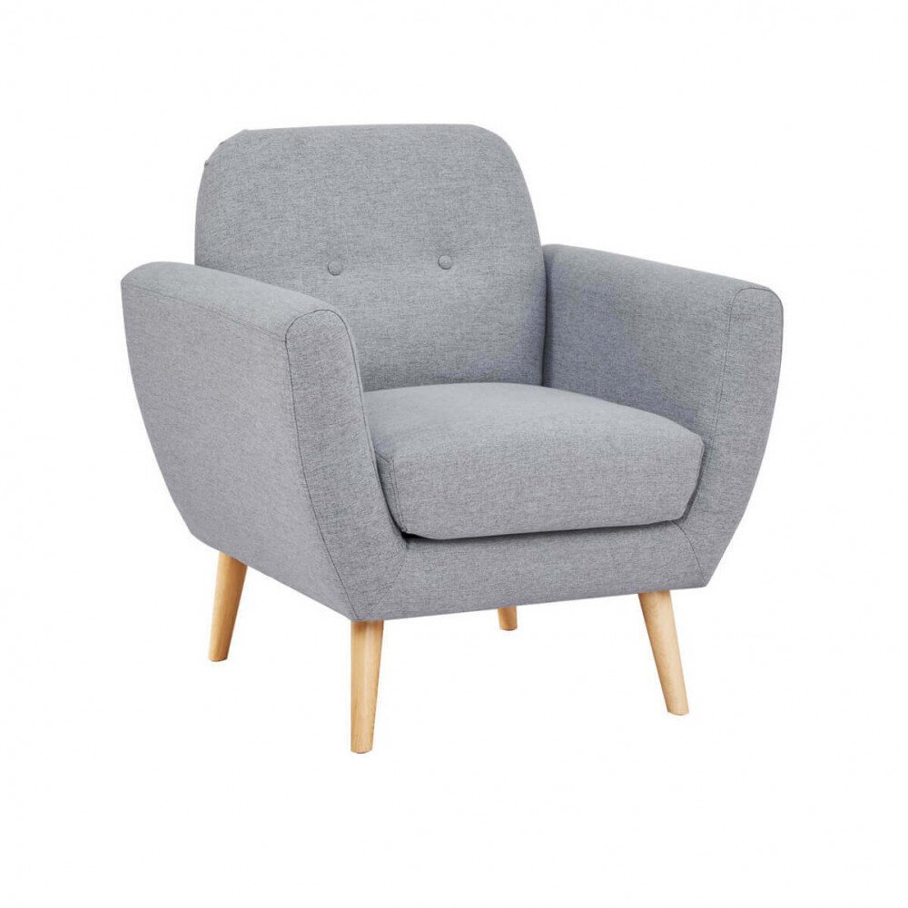 Poltrona Moderna in Tessuto cm 84x79x86 – SILENTE