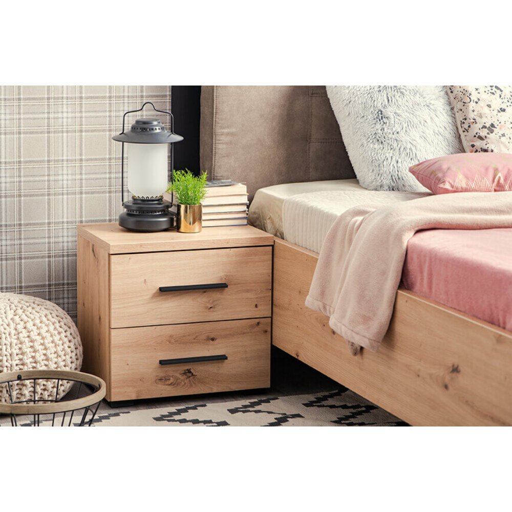 comodino moderno 3 cassetti cm 44,5 x 33,5 x 43 h – PLUS