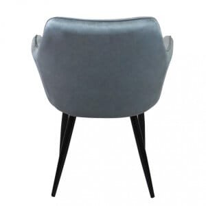 Poltrona per Sala da Pranzo in Velluto,Metallo cm 48x62x83 – CALLIOPE