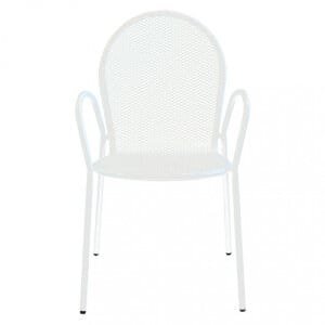 Poltrona da Giardino Impilabile in Acciaio cm 51x61x90 – JOEL