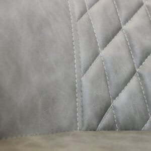 Poltrona per Sala da Pranzo in Ecopelle,Metallo cm 48x62x83 – ROBIN