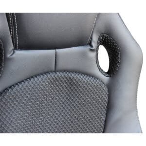 Poltrona da Gaming reclinabile in Poliuretano cm 61x65x114 – FORGE