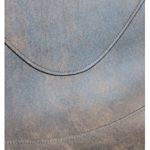 Sedia Moderna per tavolo da Pranzo in Ecopelle,Metallo cm 40x42x84,5 – UP