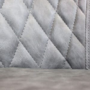 Poltrona per Sala da Pranzo in Ecopelle,Metallo cm 48x62x83 – ROBIN