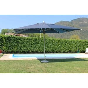 Ombrellone da Giardino 3×3 palo centrale in alluminio,poliestere – DAVIE