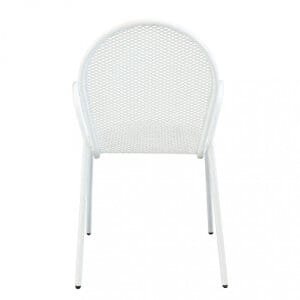 Poltrona da Giardino Impilabile in Acciaio cm 51x61x90 – JOEL