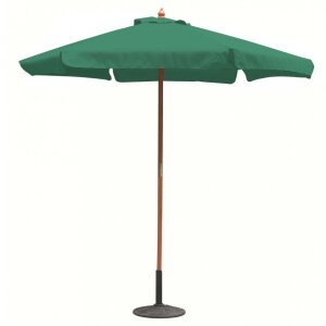 Ombrellone da Giardino Rotondo 3 palo centrale in legno,poliestere – LENA
