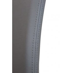 Sedia da Pranzo Moderna in Ecopelle,Acciaio cm 41x43x90 – RACHEL