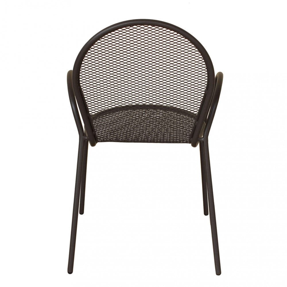 Poltrona da Giardino Impilabile in Acciaio cm 51x61x90 – JOEL