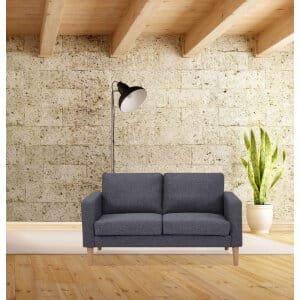Divano 2 posti Scandinavo in Tessuto cm 124x73x82 – MANU