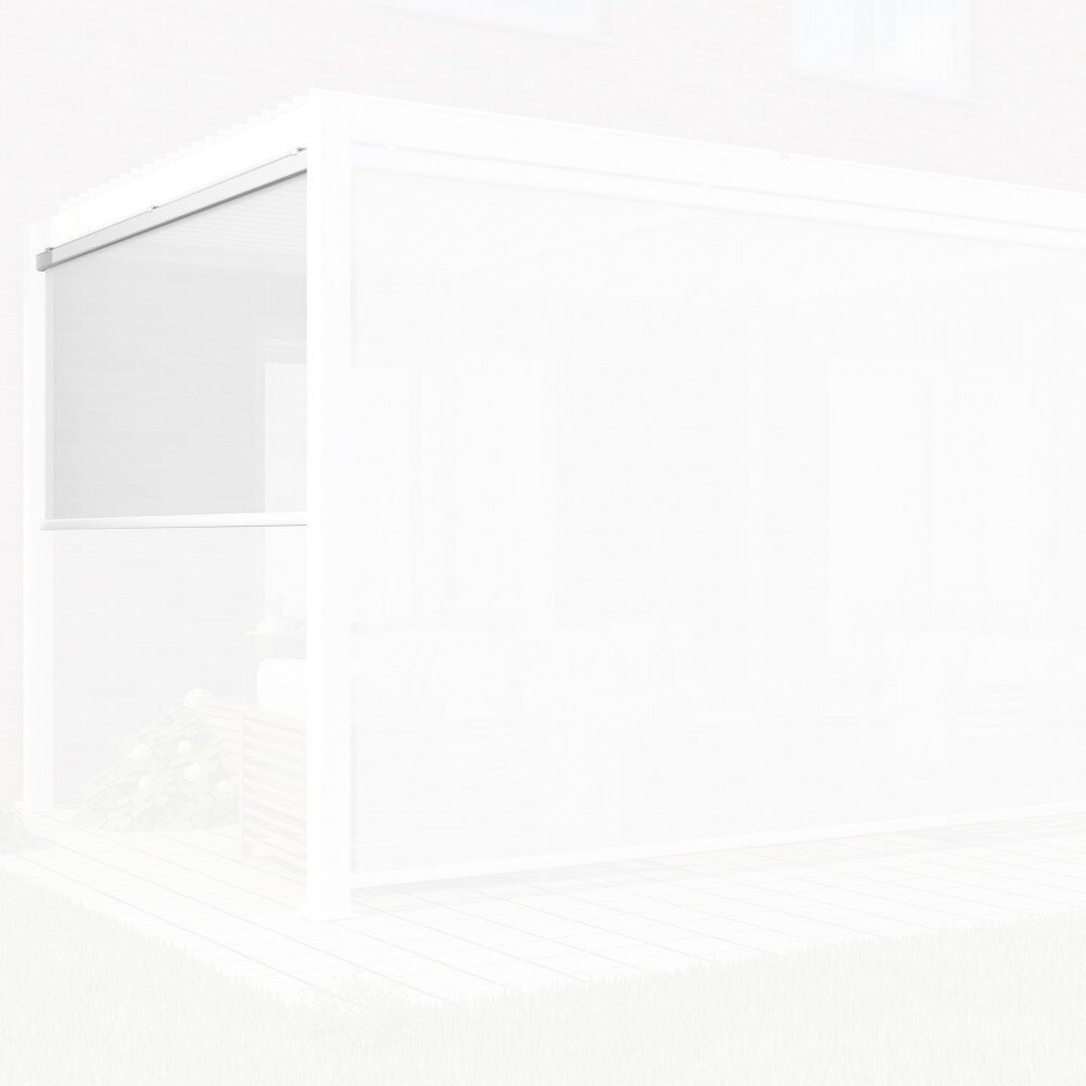 Parete laterale da 3 m per pergola in alluminio,textilene – JAMEY