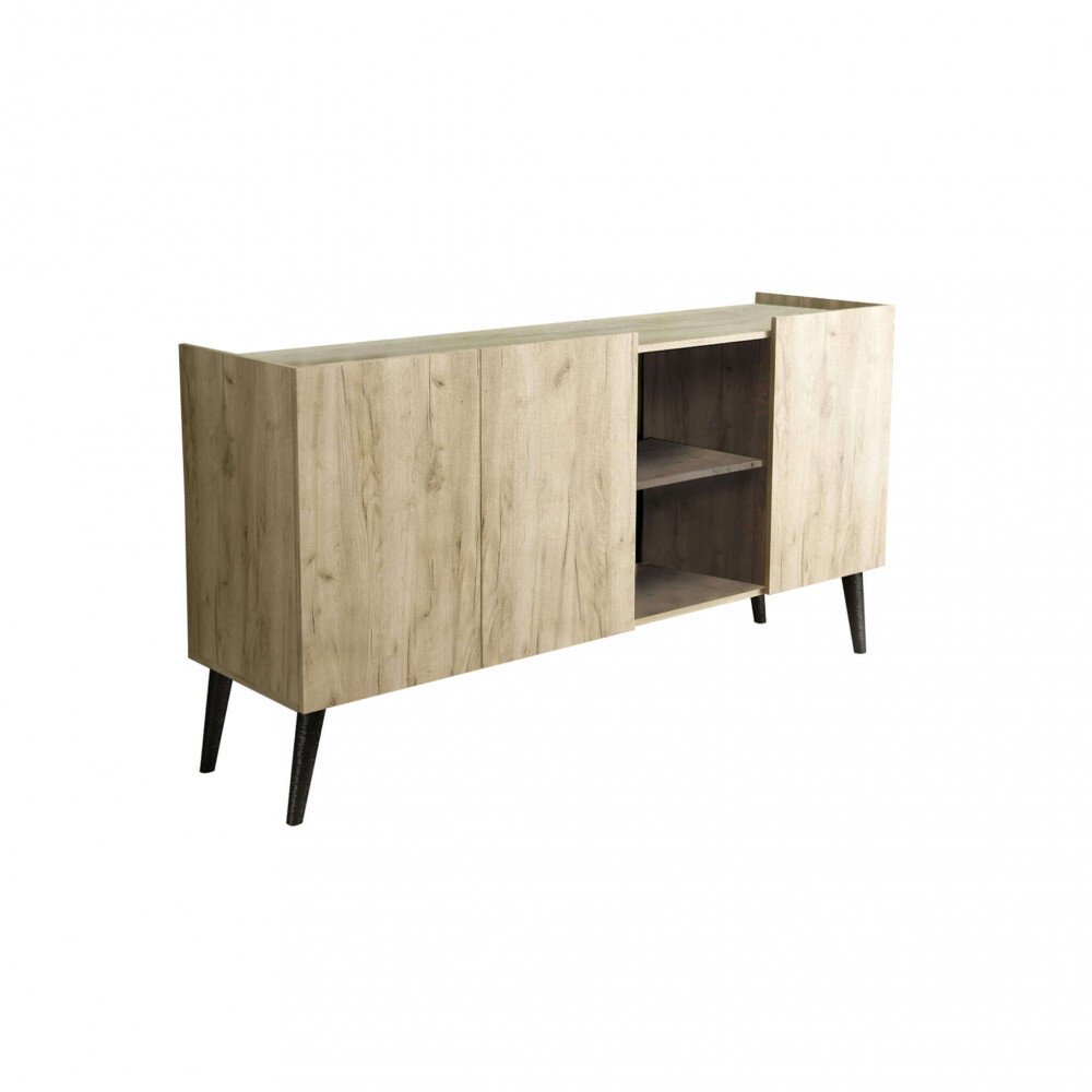Madia di design con 3 ante in Truciolare cm 150×41,5×78 – THOMAS